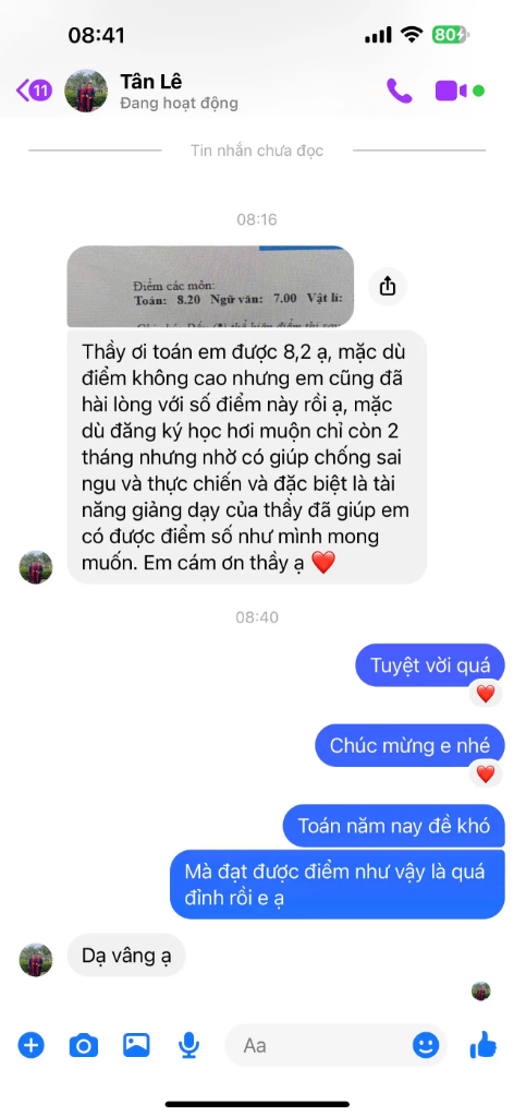 Feedback Tân Lê